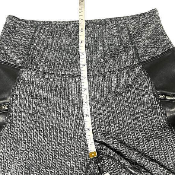 Athleta Leggings Luxe Metro Drifter Grey Herringbone Pull On Womens Small Casual - Picture 6 of 15